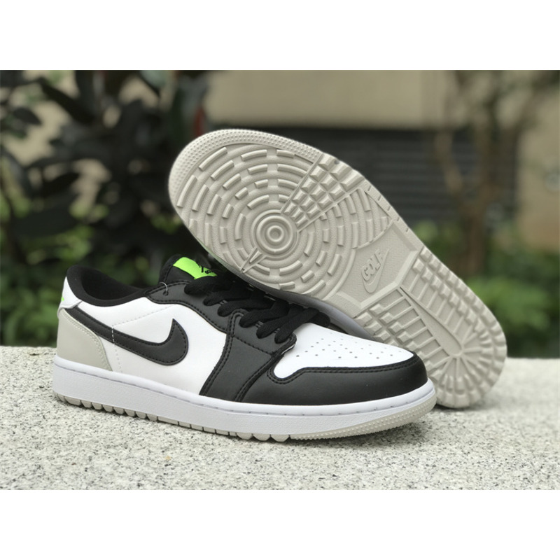 Jordan 1 Low Shadow Toe Sneaker Black White