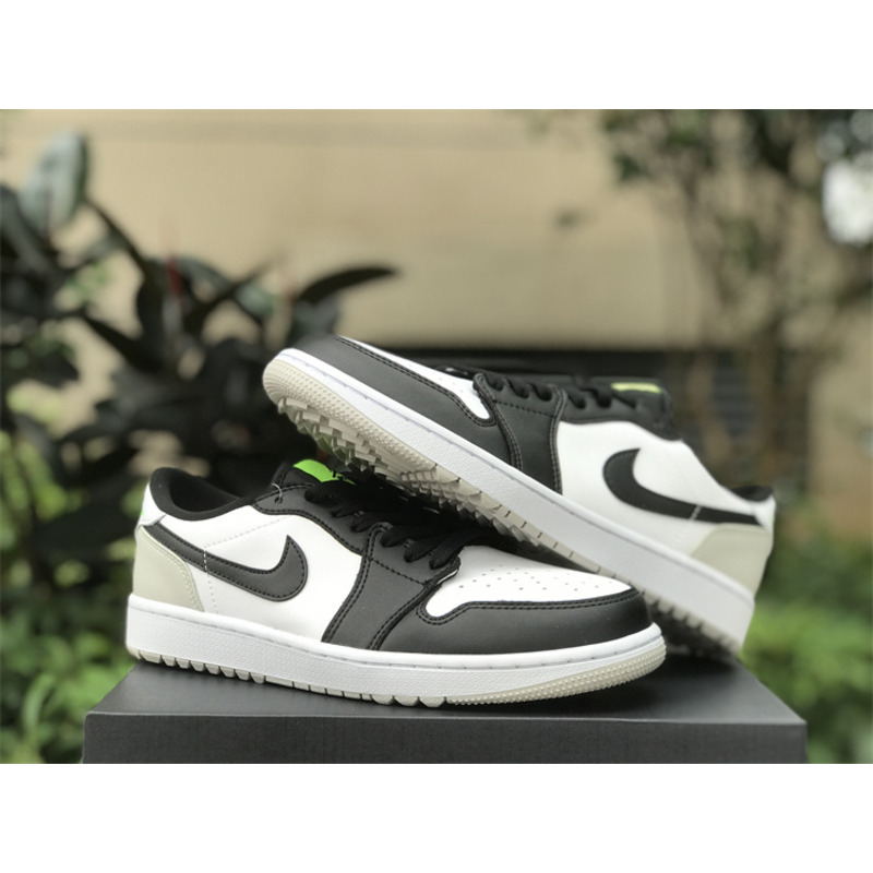 Jordan 1 Low Shadow Toe Sneaker Black White