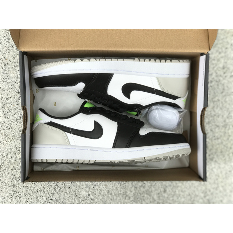 Jordan 1 Low Shadow Toe Sneaker Black White