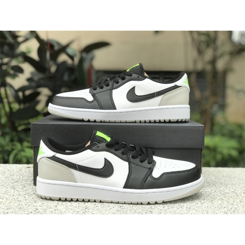 Jordan 1 Low Shadow Toe Sneaker Black White