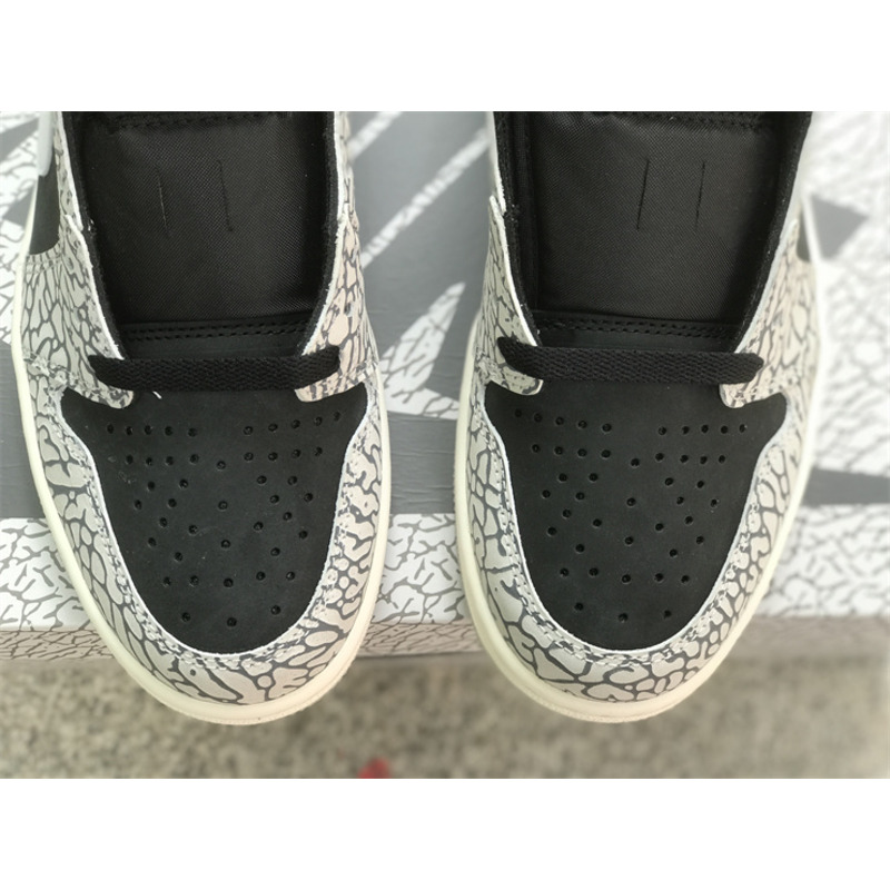 Jordan 1 Retro Low OG Black Cement