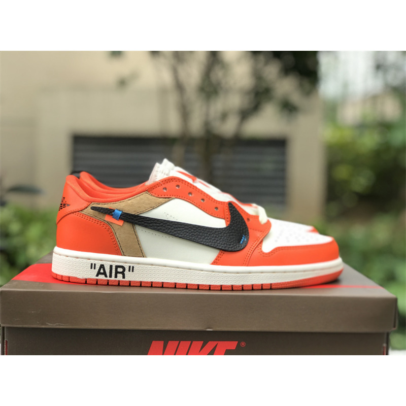 Jordan 1 Low x Off-White Orange