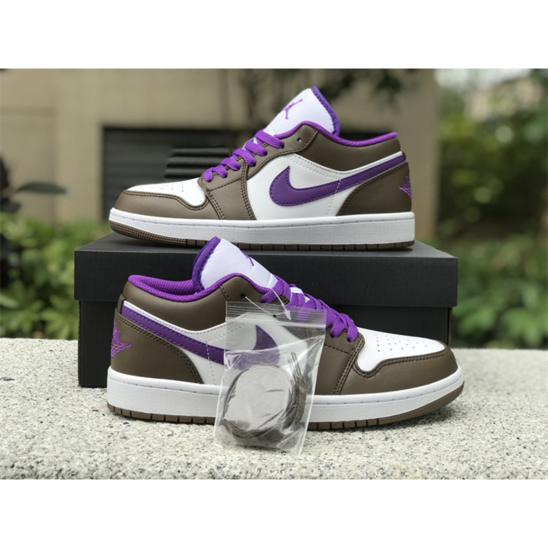 Jordan Air Jordan 1 Low Purple Mocha Sneakers