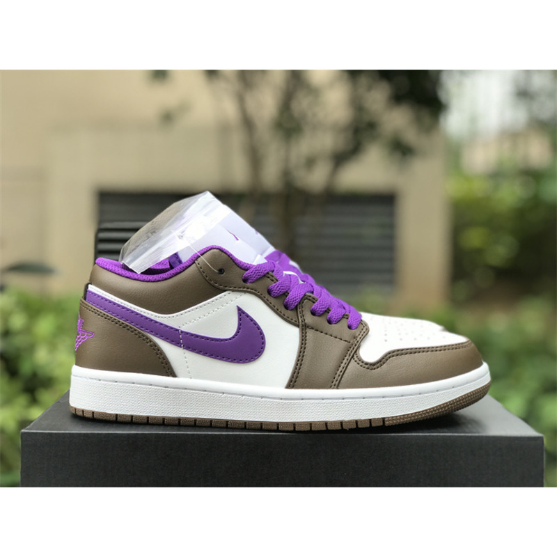 Jordan Air Jordan 1 Low Purple Mocha Sneakers