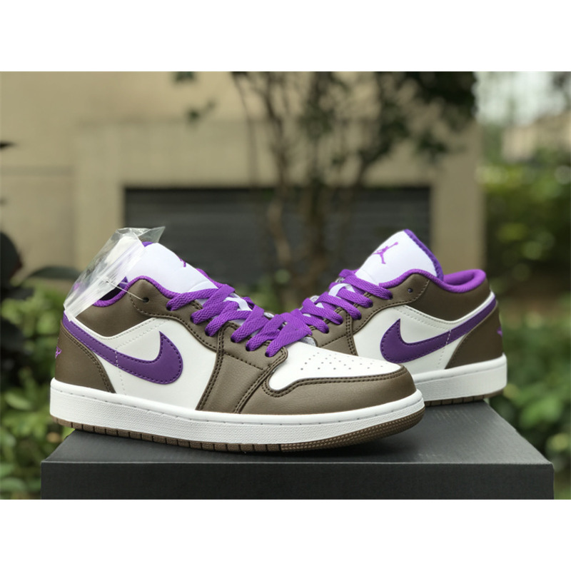 Jordan Air Jordan 1 Low Purple Mocha Sneakers