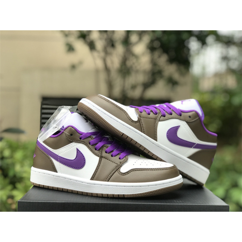 Jordan Air Jordan 1 Low Purple Mocha Sneakers