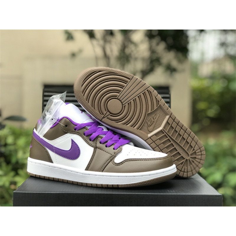 Jordan Air Jordan 1 Low Purple Mocha Sneakers