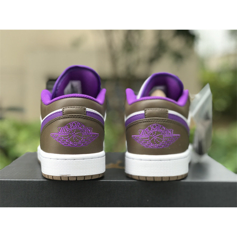 Jordan Air Jordan 1 Low Purple Mocha Sneakers