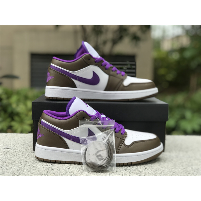 Jordan Air Jordan 1 Low Purple Mocha Sneakers