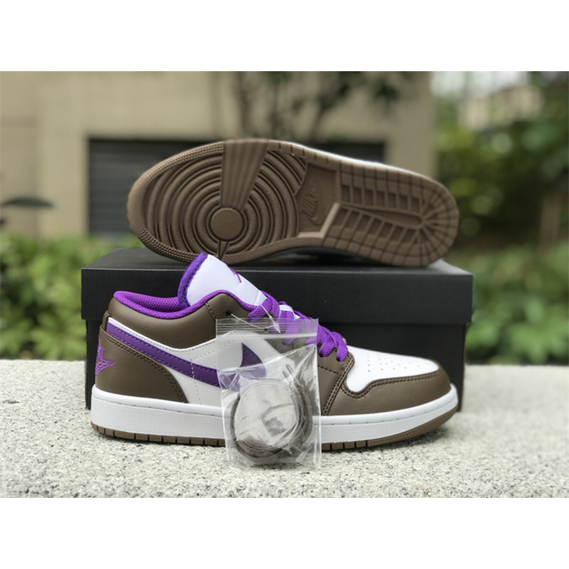 Jordan Air Jordan 1 Low Purple Mocha Sneakers