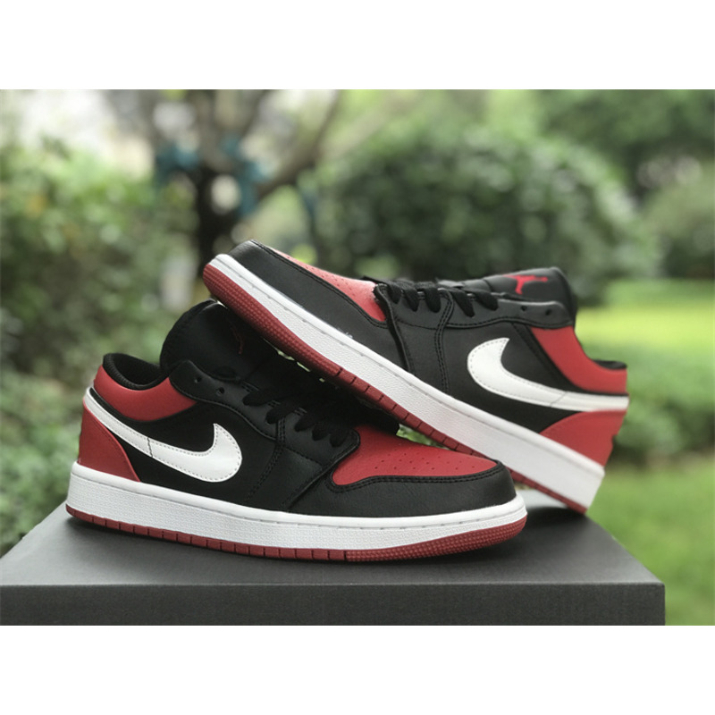 Jordan Air Jordan 1 Low Alternate Bred Toe Sneakers