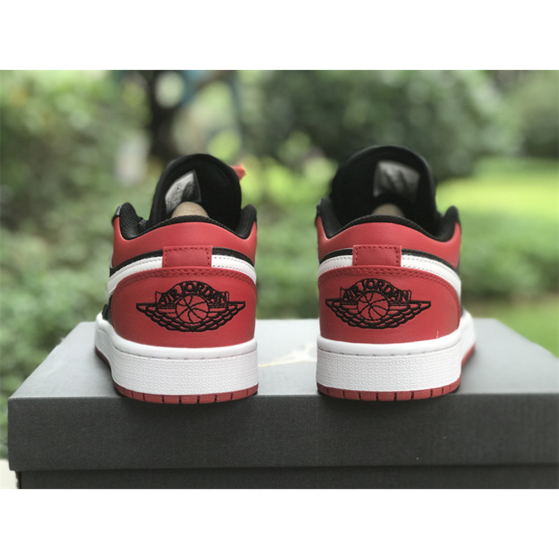 Jordan Air Jordan 1 Low Alternate Bred Toe Sneakers