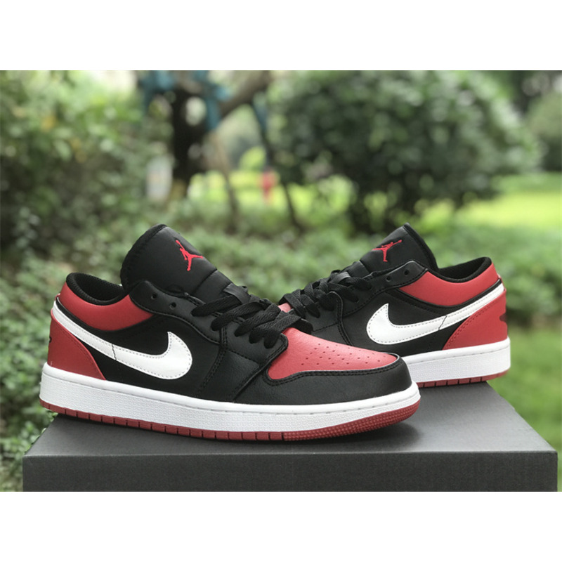 Jordan Air Jordan 1 Low Alternate Bred Toe Sneakers