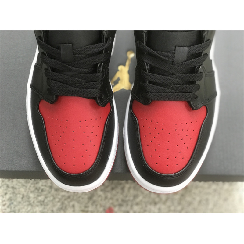 Jordan Air Jordan 1 Low Alternate Bred Toe Sneakers