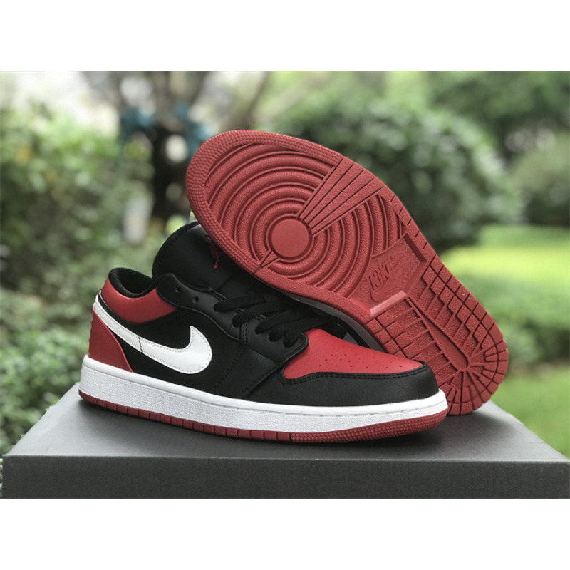 Jordan Air Jordan 1 Low Alternate Bred Toe Sneakers