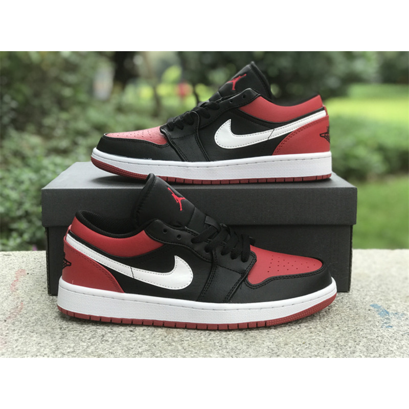 Jordan Air Jordan 1 Low Alternate Bred Toe Sneakers