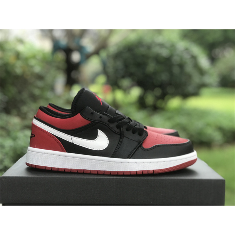 Jordan Air Jordan 1 Low Alternate Bred Toe Sneakers