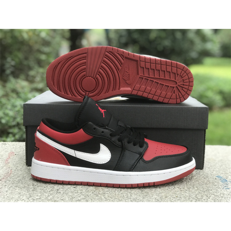 Jordan Air Jordan 1 Low Alternate Bred Toe Sneakers