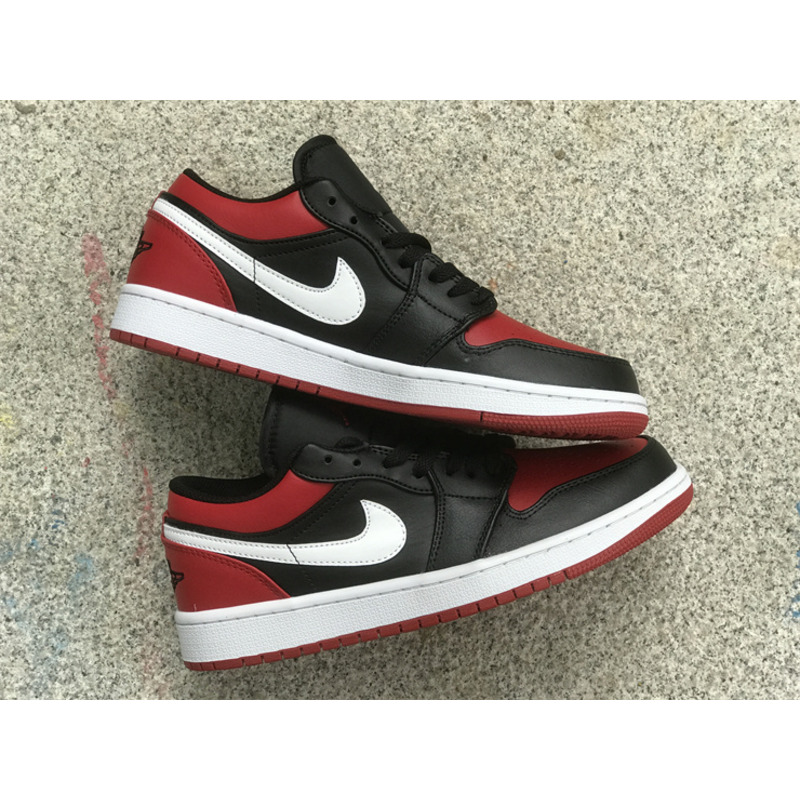 Jordan Air Jordan 1 Low Alternate Bred Toe Sneakers