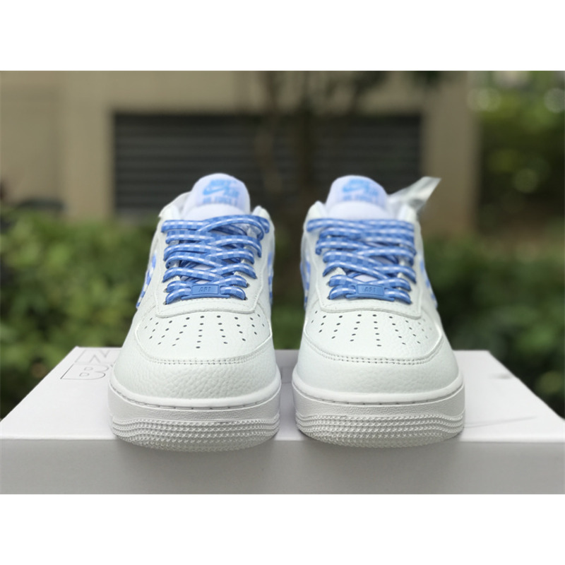 Nike Air Force 1 Low Blue Gingham