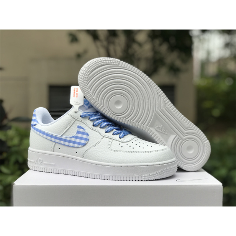 Nike Air Force 1 Low Blue Gingham