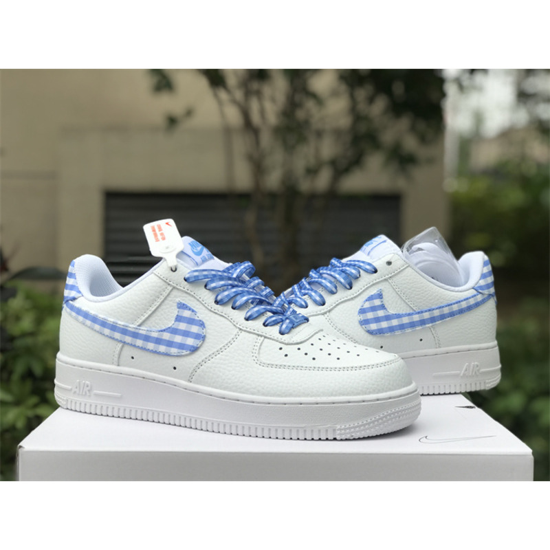 Nike Air Force 1 Low Blue Gingham