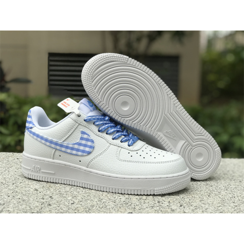 Nike Air Force 1 Low Blue Gingham