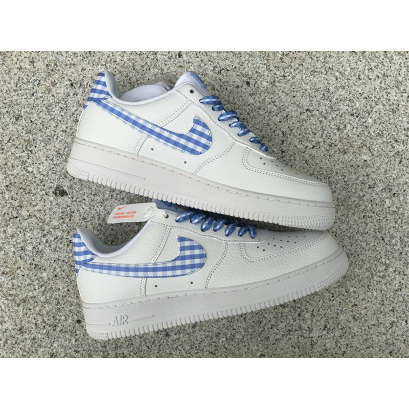 Nike Air Force 1 Low Blue Gingham