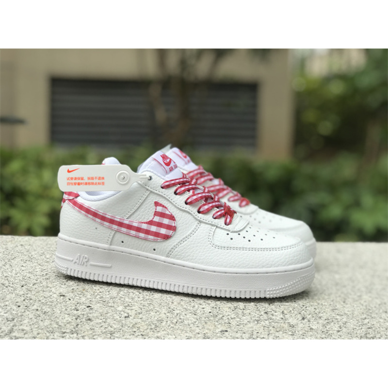 Nike Air Force 1 Low Red Gingham