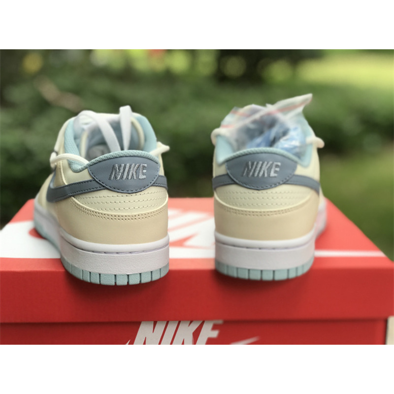 Nike  Air Jordan 1 Low Blue and Beige