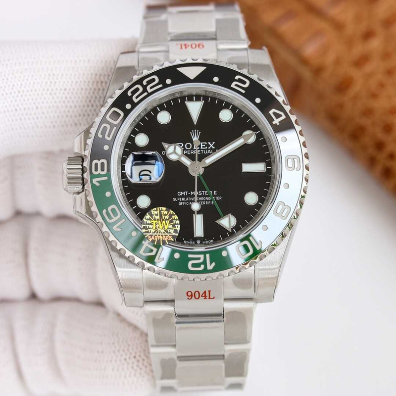 Rolex GMT-Master II Sprite 40mm Neu Black Green