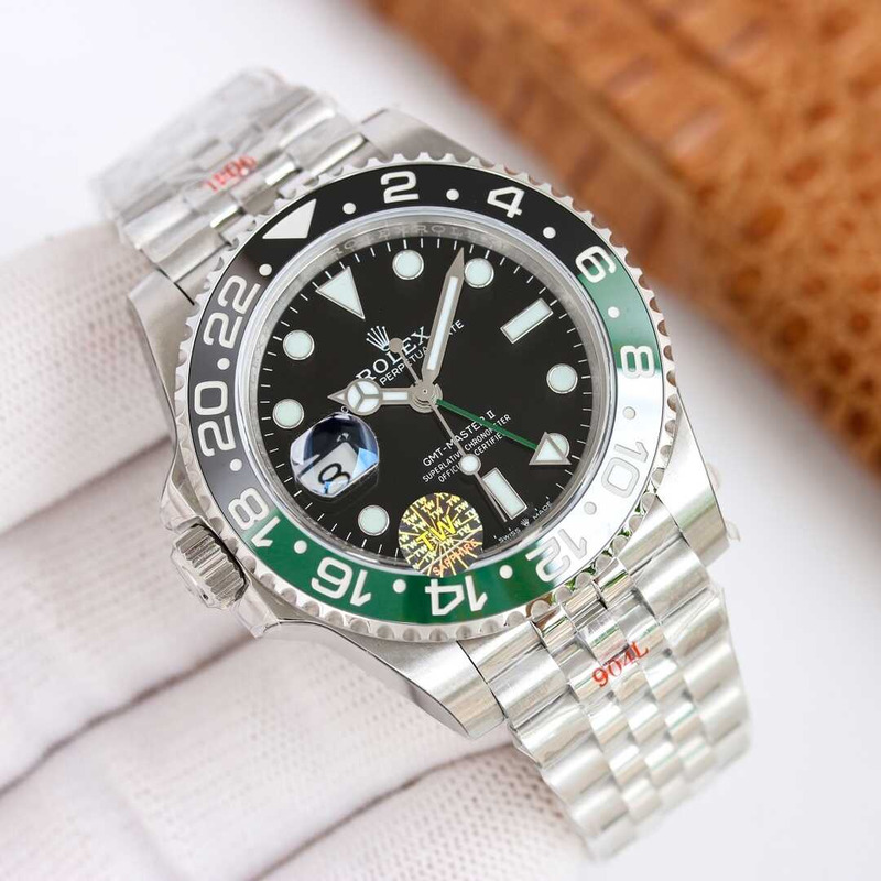 Rolex GMT-Master II Sprite 40mm Neu Black Green