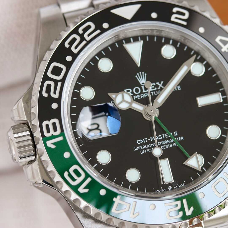 Rolex GMT-Master II Sprite 40mm Neu Black Green