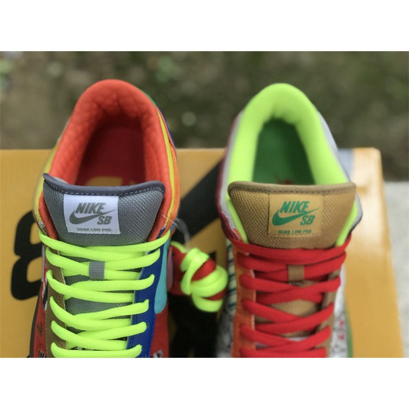 Nike SB What The Dunk Stitching Sneakers