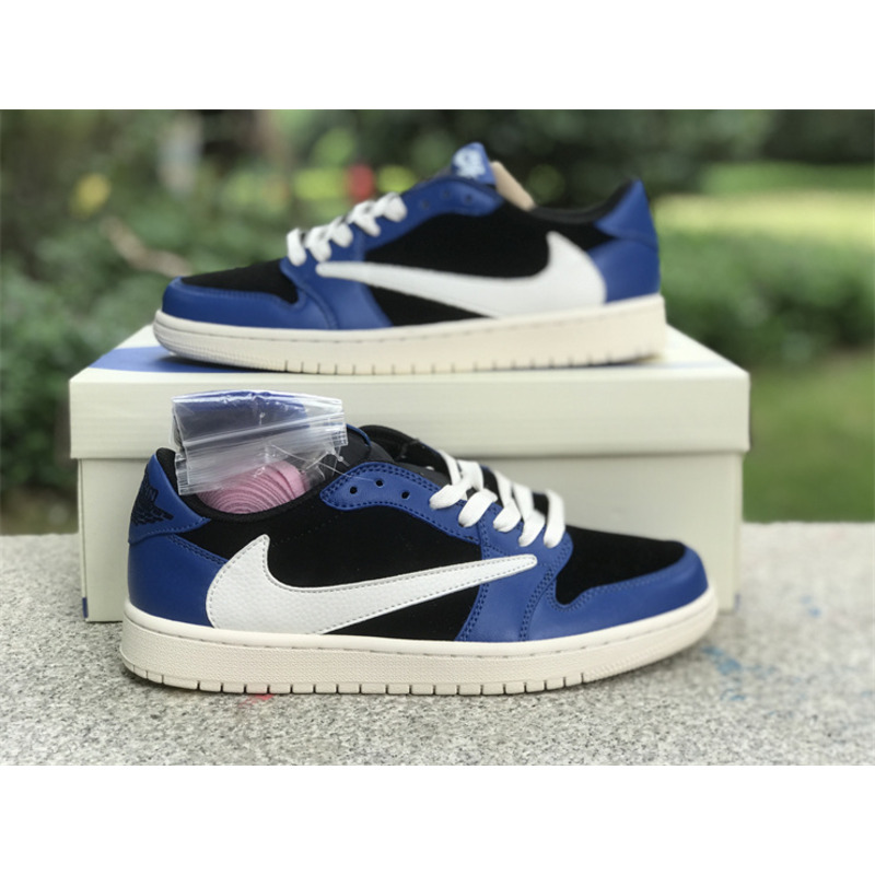 Travis Scott x Air Jordan 1 Low Blue