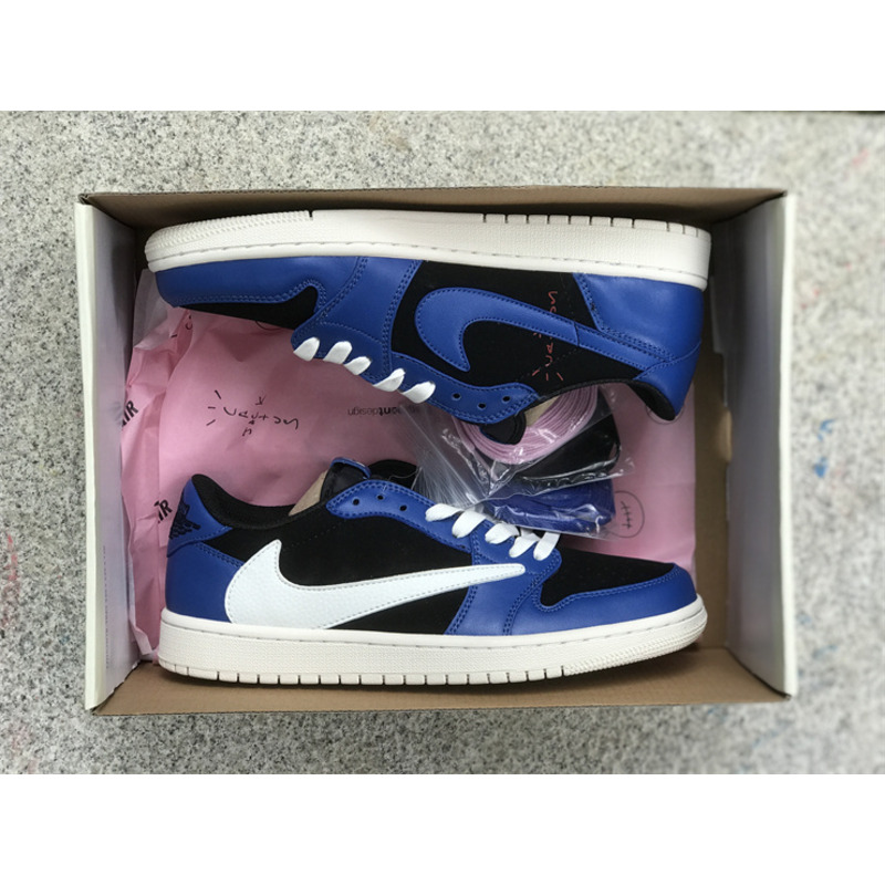 Travis Scott x Air Jordan 1 Low Blue