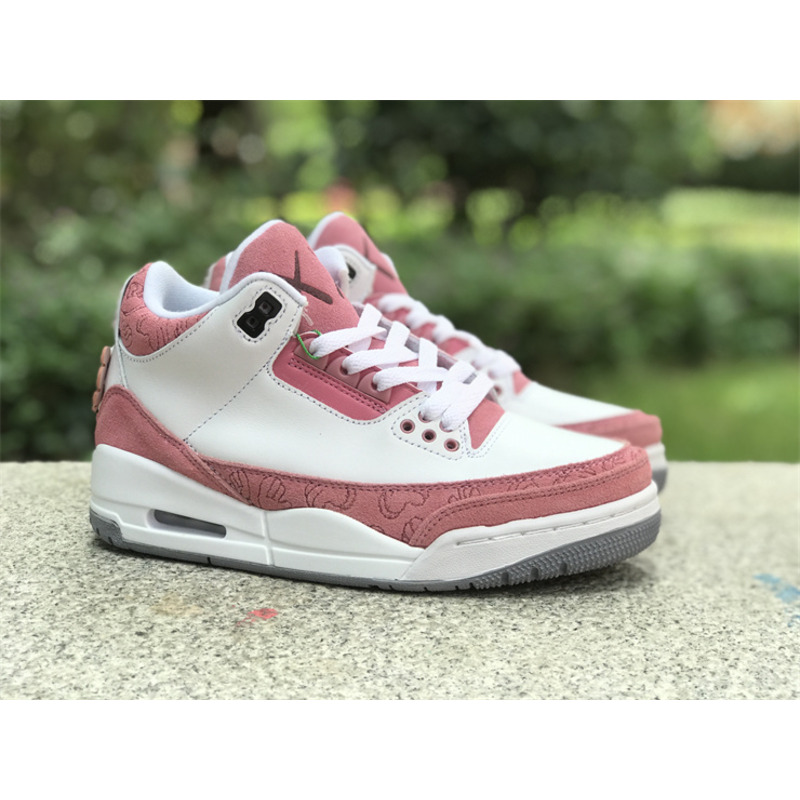 Jordan Retro 3 White And Pink