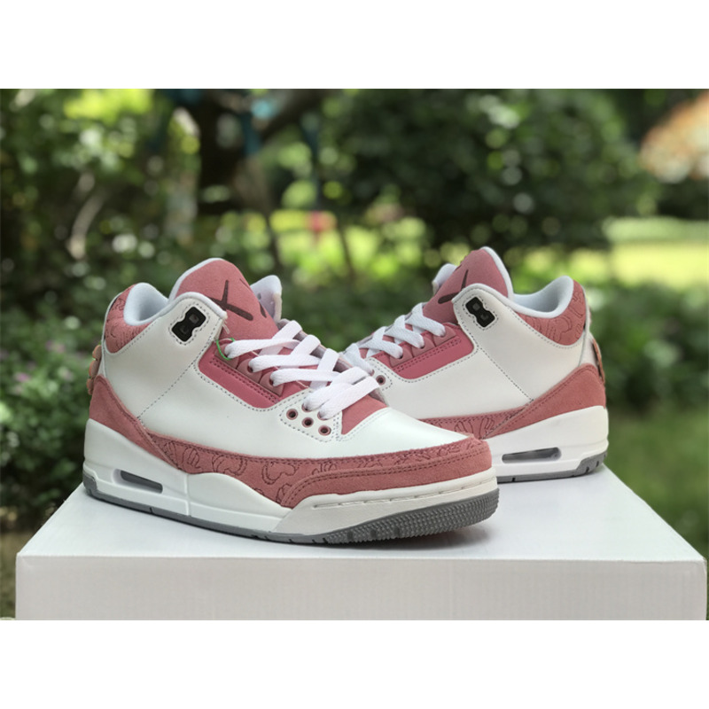 Jordan Retro 3 White And Pink