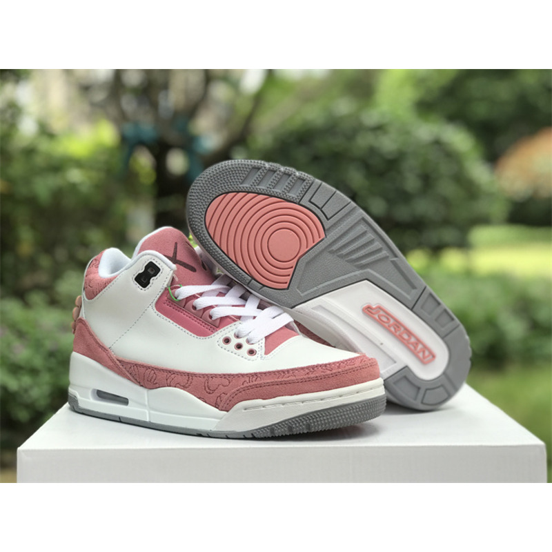 Jordan Retro 3 White And Pink