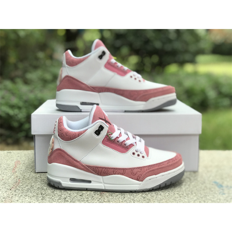 Jordan Retro 3 White And Pink