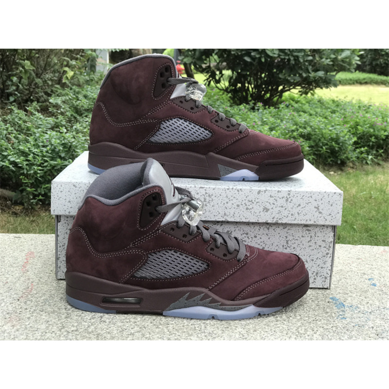 Jordan 5 Sneaker Retro Burgundy