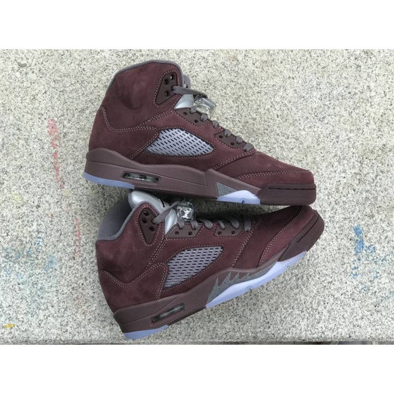 Jordan 5 Sneaker Retro Burgundy