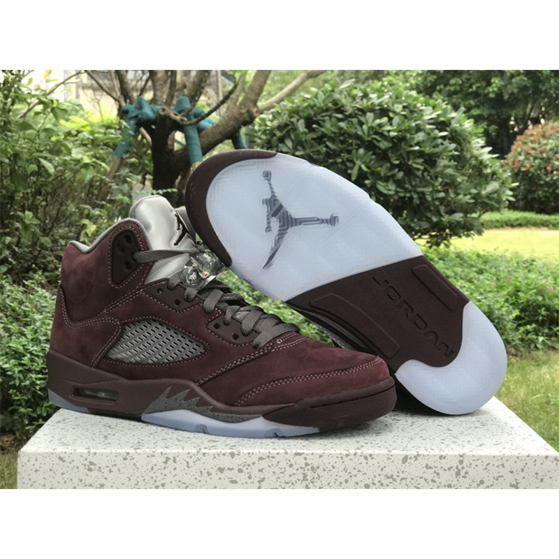 Jordan 5 Sneaker Retro Burgundy