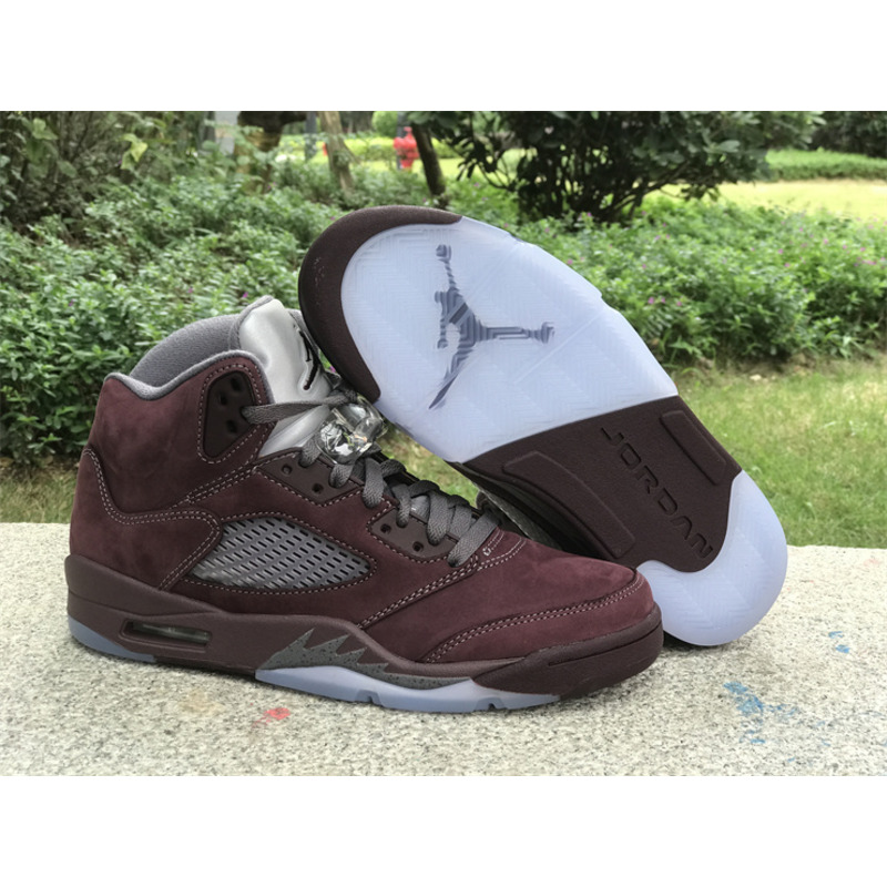 Jordan 5 Sneaker Retro Burgundy