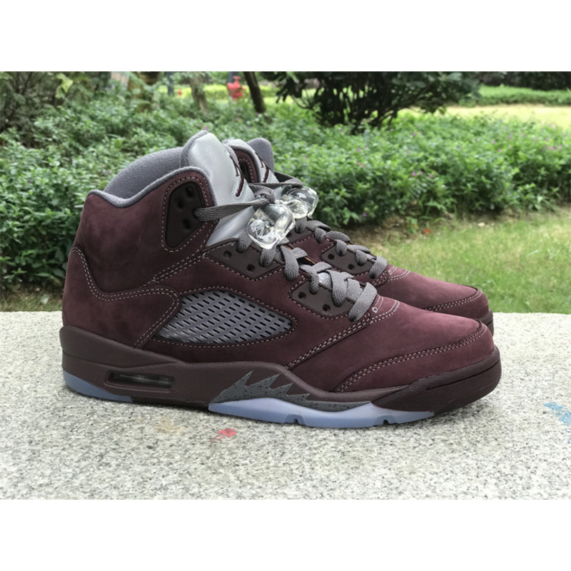 Jordan 5 Sneaker Retro Burgundy