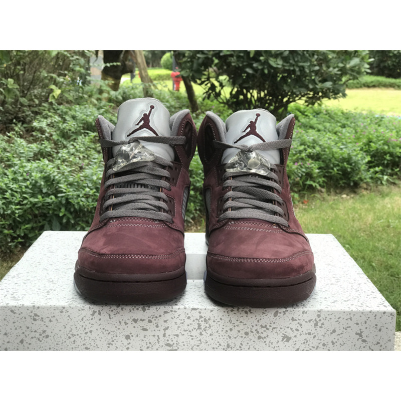 Jordan 5 Sneaker Retro Burgundy