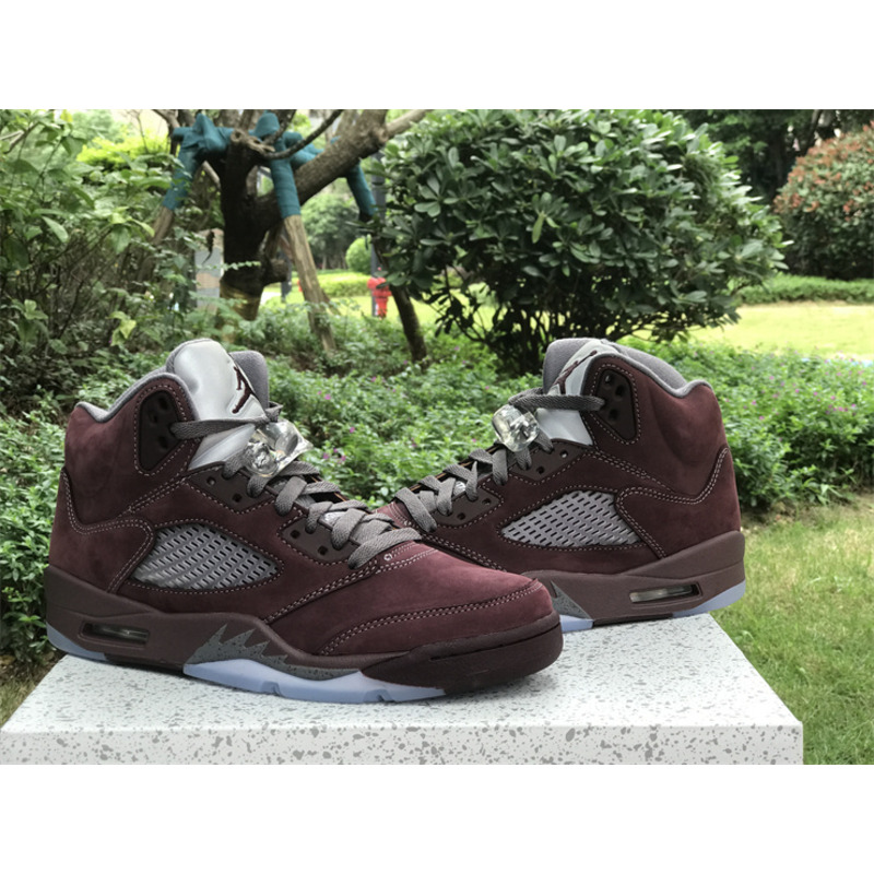 Jordan 5 Sneaker Retro Burgundy