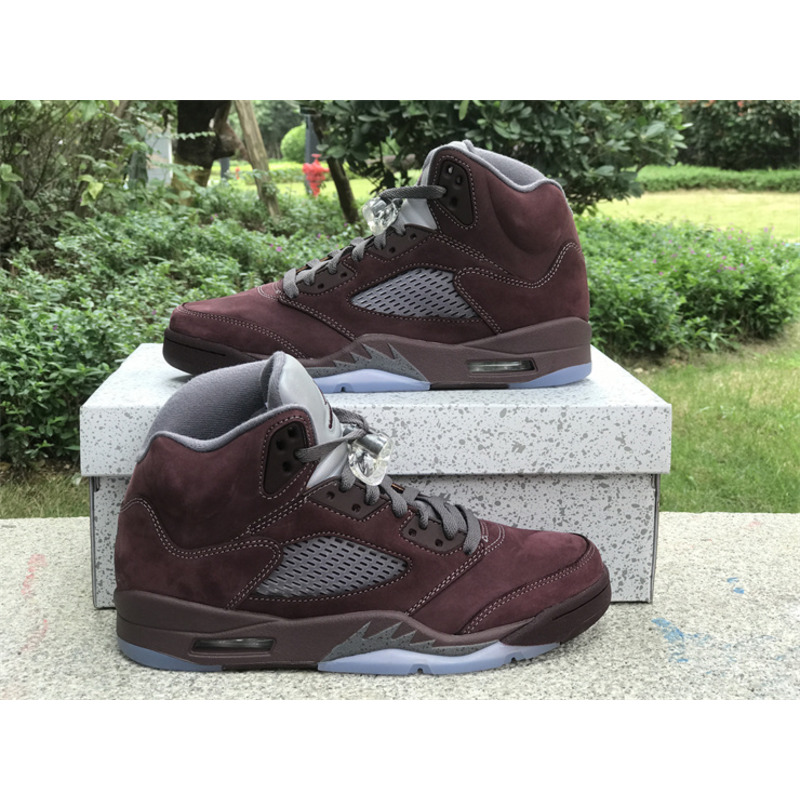 Jordan 5 Sneaker Retro Burgundy