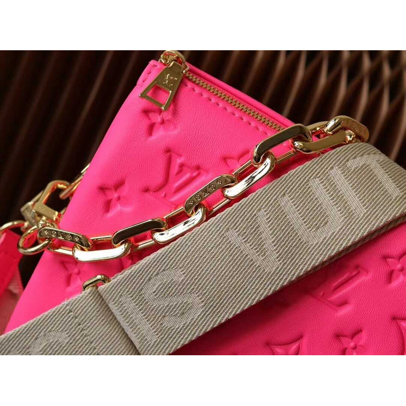 l**is V*t*n coussin crossbody bicolor pink