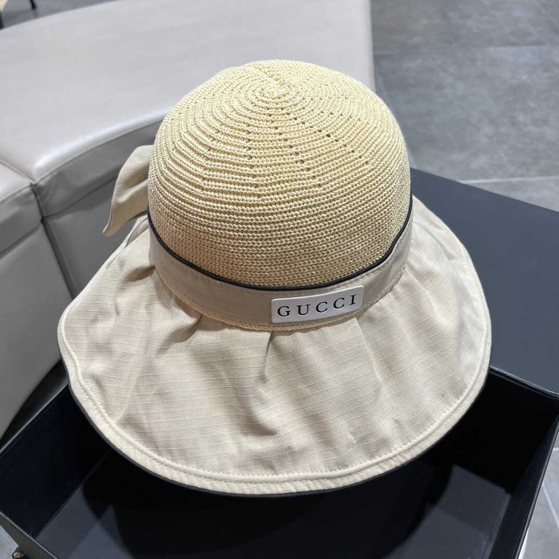 G*u*i sun hat white